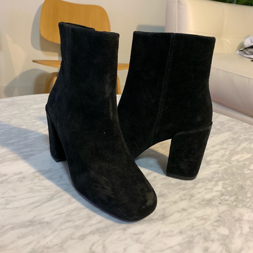 NEW Alexander Wang Suede Ankle Boots - Picture 1 of 7
